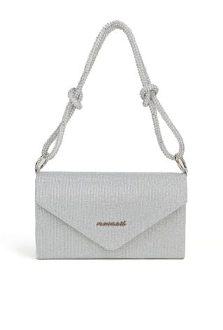 Wizytowa torebka z połyskiem