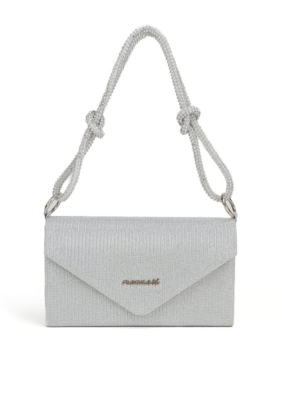 Wizytowa torebka z połyskiem