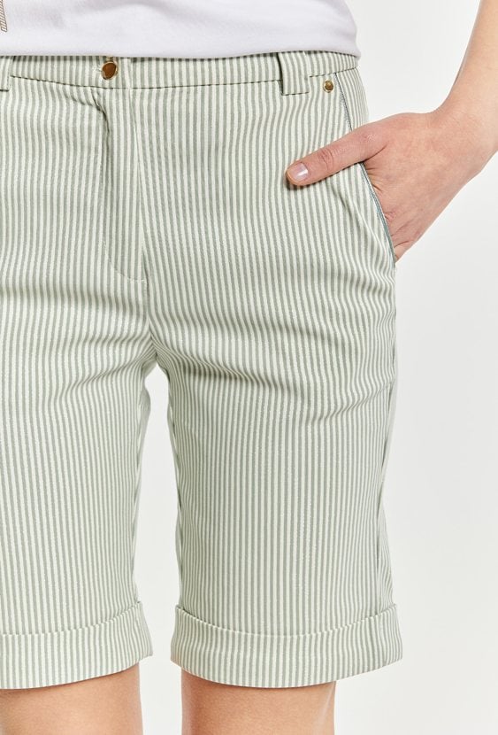 Spodenki damskie w paski