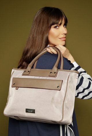 Stylowa torebka na laptopa