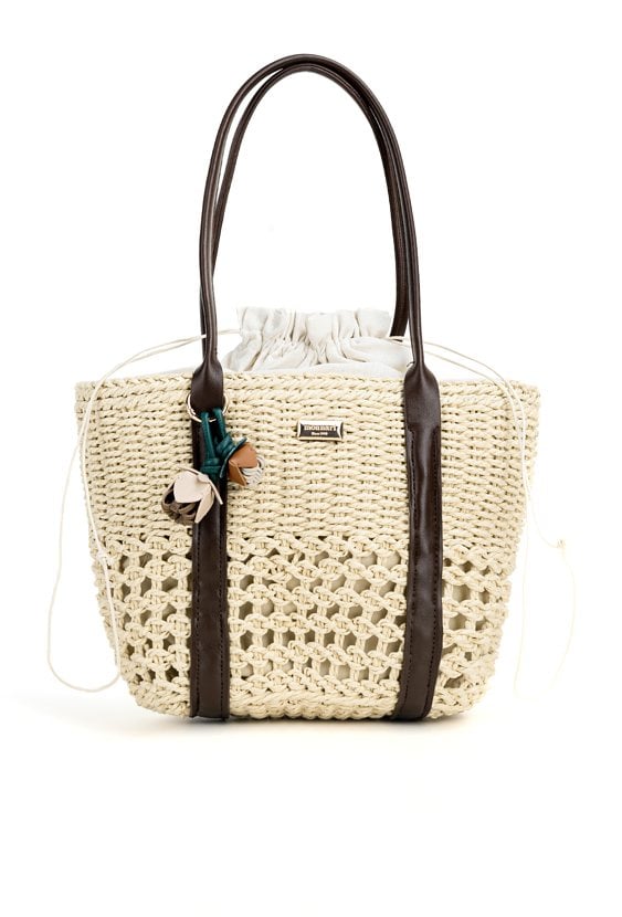 Pleciona torba damska