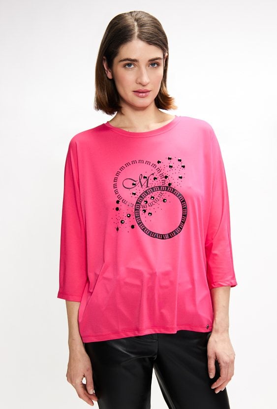 T-shirt damski z wzorem