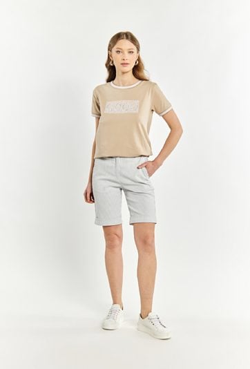 Spodenki damskie w paski