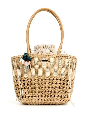 Pleciona torba damska