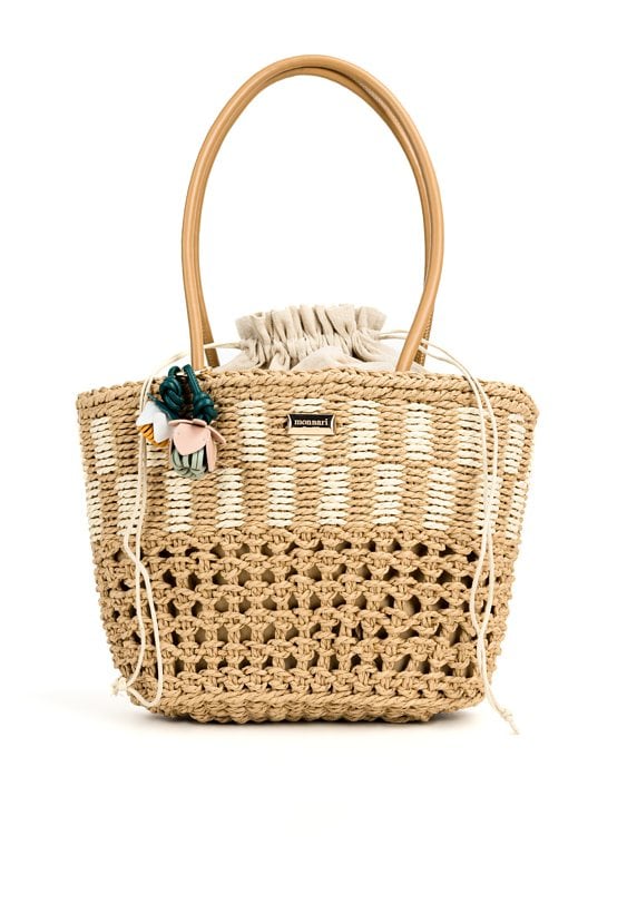 Pleciona torba damska