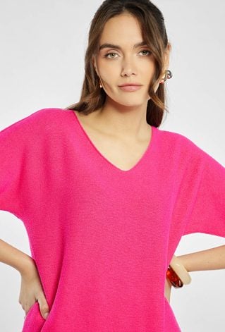 Klasyczny sweter z wiskozy