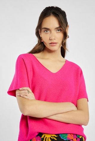 Klasyczny sweter z wiskozy