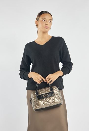 Pikowany kuferek damski