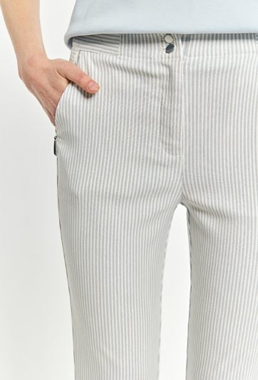 Spodnie damskie w paski