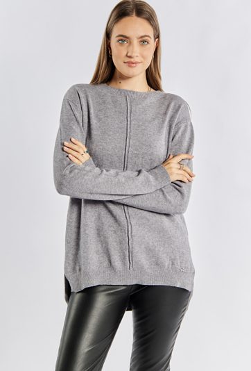 Wiskozowy sweter damski