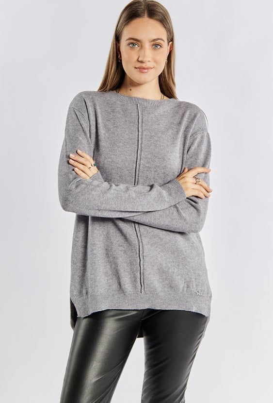 Wiskozowy sweter damski