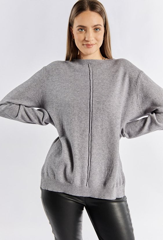 Wiskozowy sweter damski