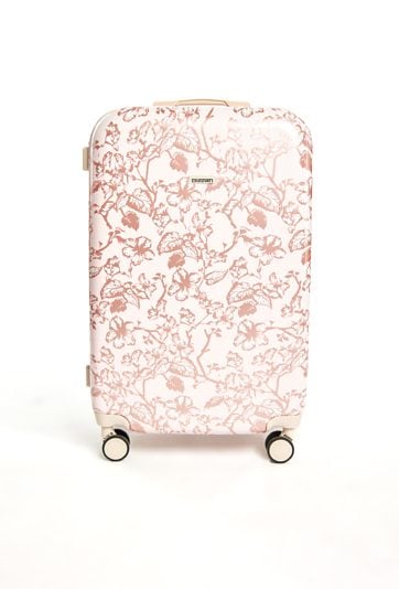 Duża walizka z wzorem