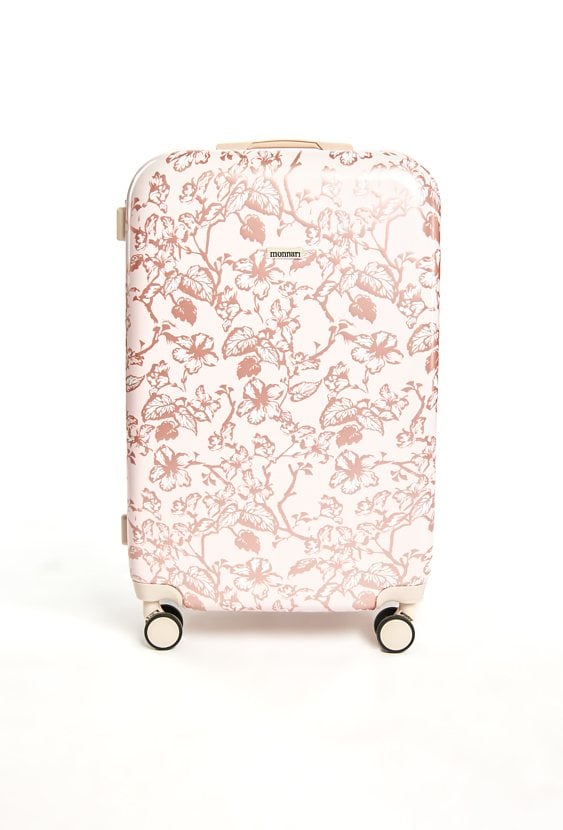 Duża walizka z wzorem