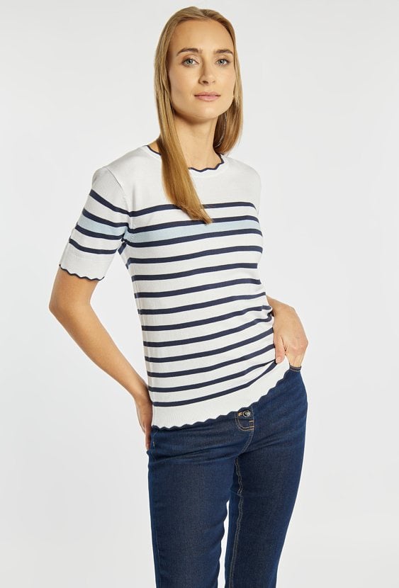 Lekki sweter w paski