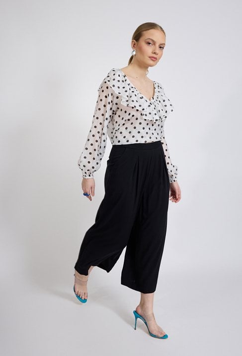 Bluzka damska w kropki