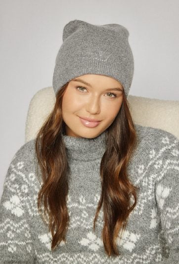 Klasyczna czapka z wzorem