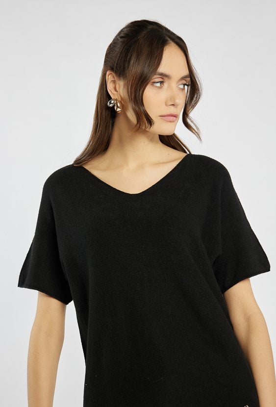 Klasyczny sweter z wiskozy