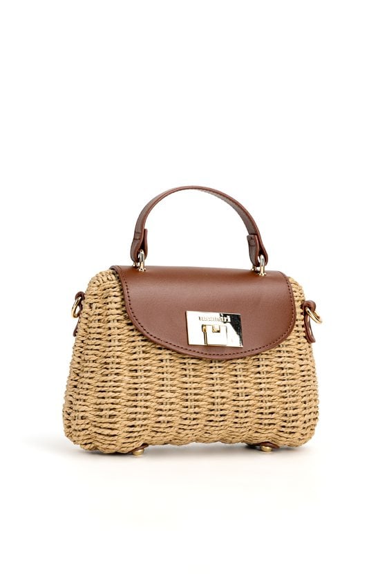 Pleciona torba damska