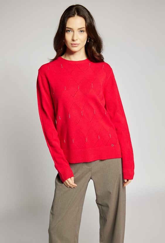 Sweter damski z wiskozą