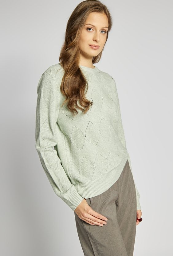 Sweter damski z wiskozą