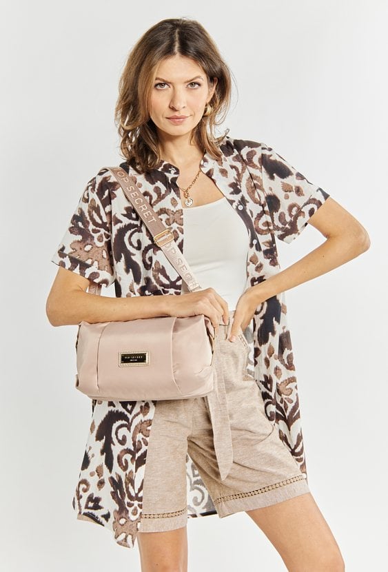 Dwukomorowa torba damska