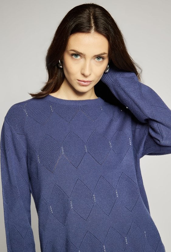 Sweter damski z wiskozą