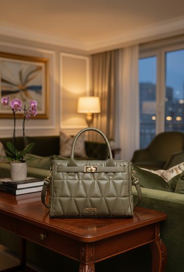 Pikowana torebka damska