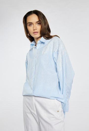 Koszula damska z bawełną