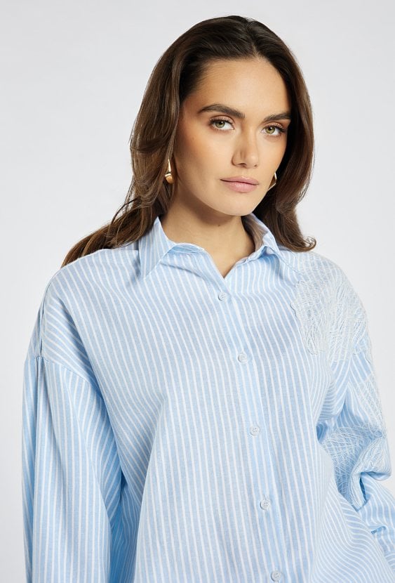 Koszula damska z bawełną