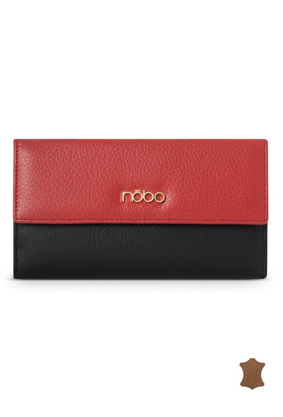 Skórzany portfel damski