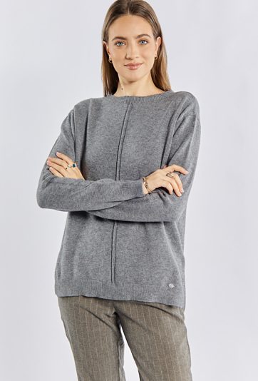 Wiskozowy sweter damski