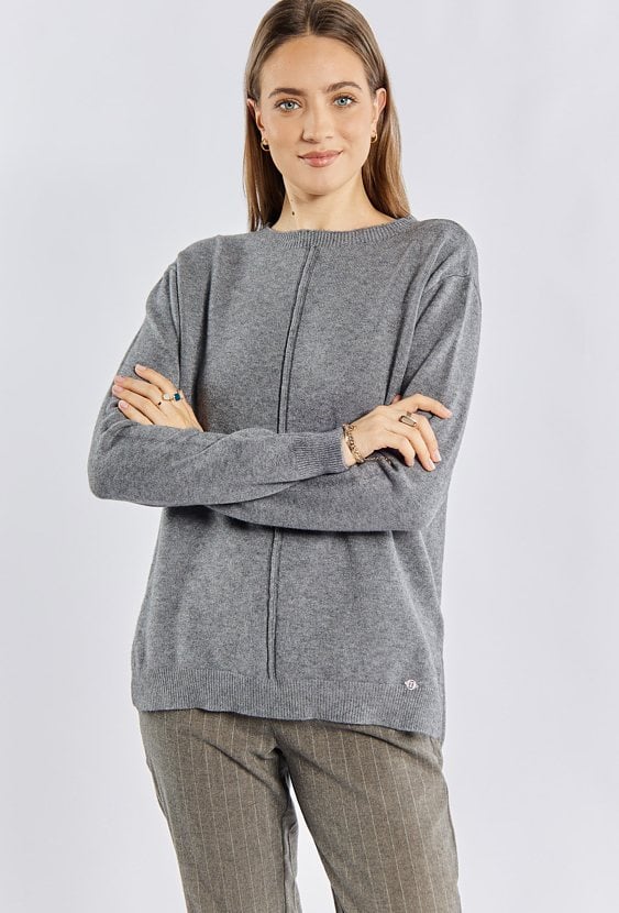 Wiskozowy sweter damski