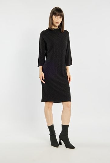 Dzianinowa sukienka damska