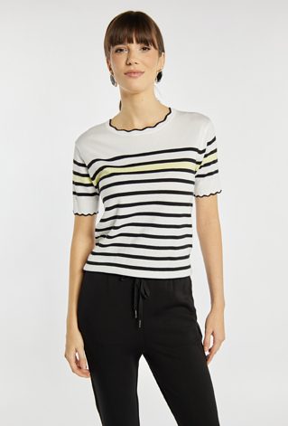 Lekki sweter w paski