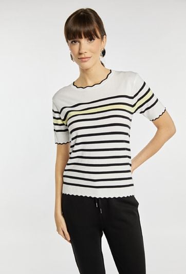 Lekki sweter w paski