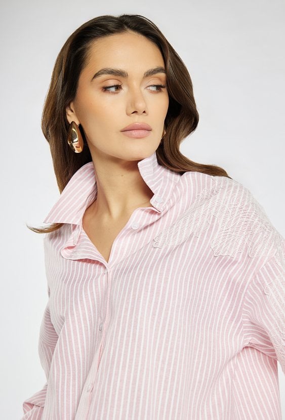 Koszula damska z bawełną