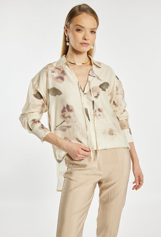 Oversizowa koszula damska