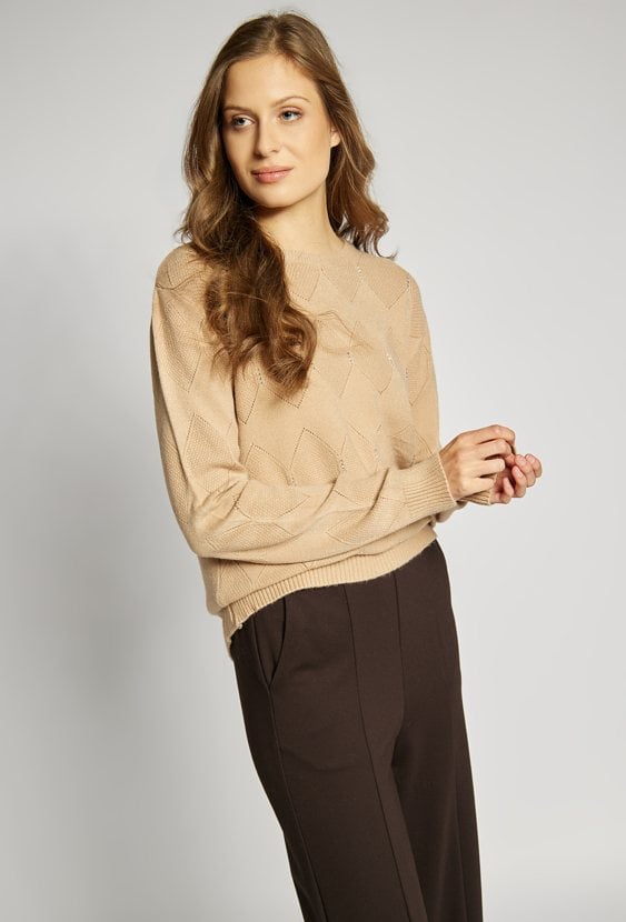 Sweter damski z wiskozą