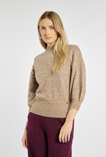 Sweter z półgolfem