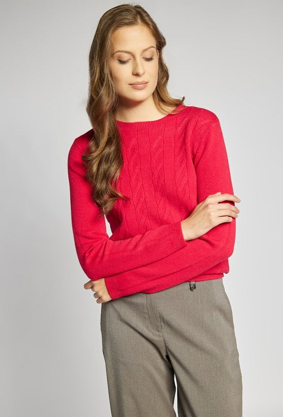 Sweter damski z wiskozą