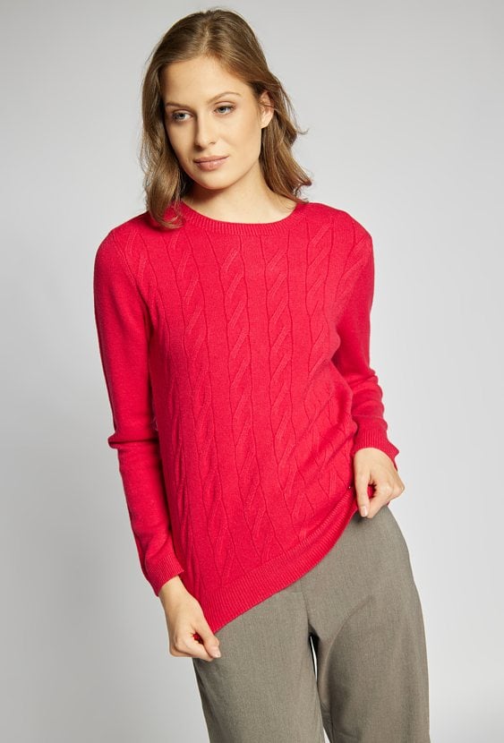 Sweter damski z wiskozą