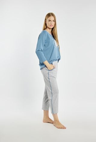 Damskie spodnie piżamowe