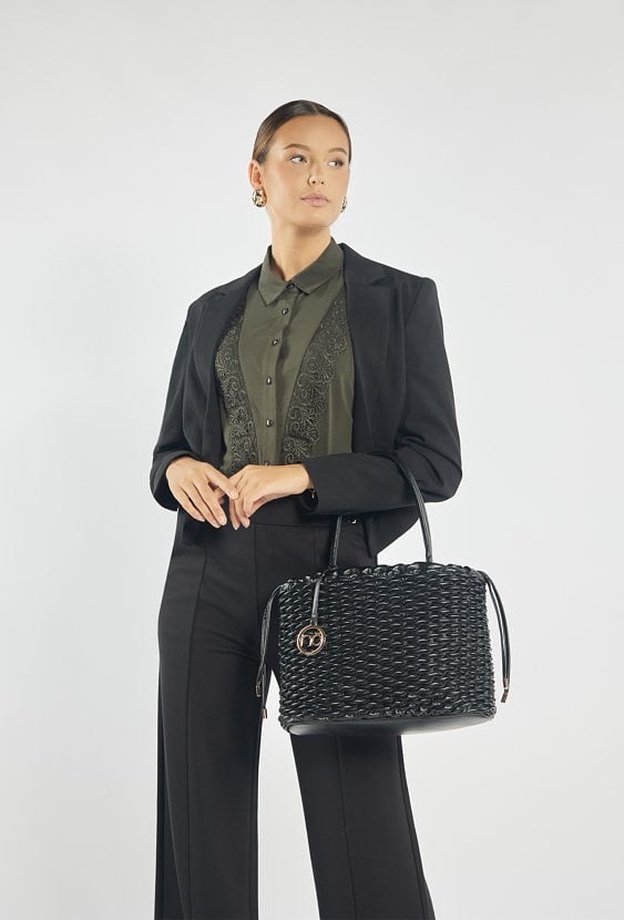 Pikowana torba damska