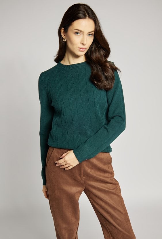 Sweter damski z wiskozą