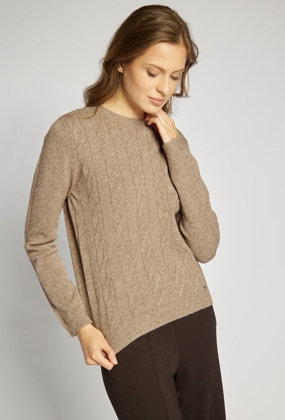 Sweter damski z wiskozą