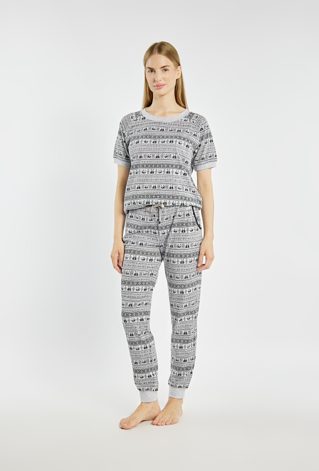 Spodnie od piżamy z bawełną