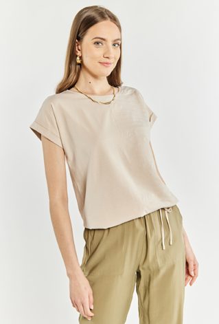 Bawełniany T-shirt damski