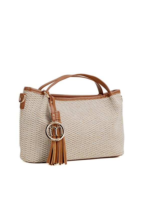 Koszyk z frędzlami i logo