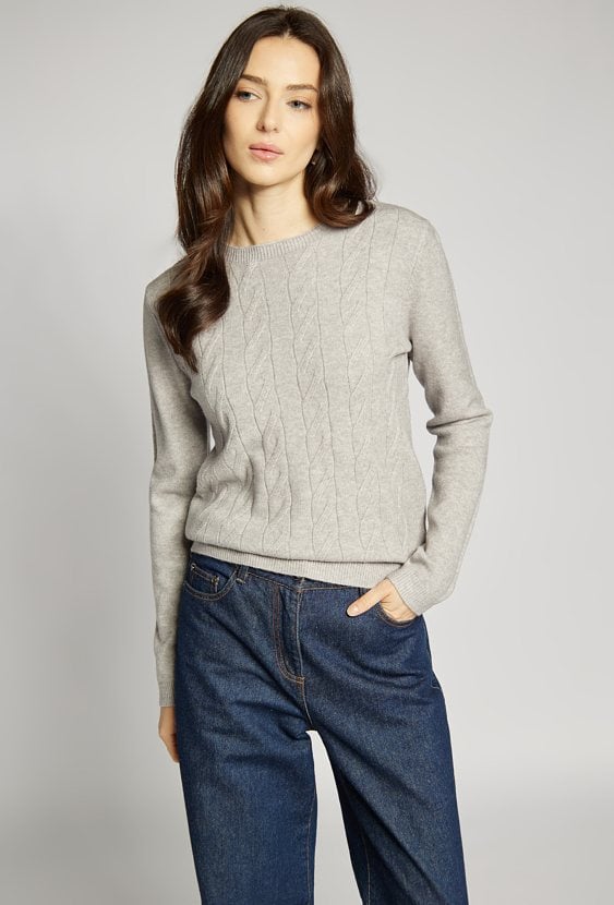 Sweter damski z wiskozą